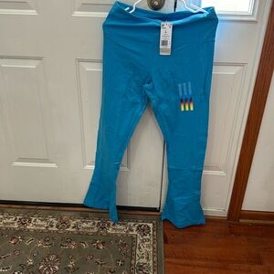 adidas Women's Techfit Long Tights, blue large